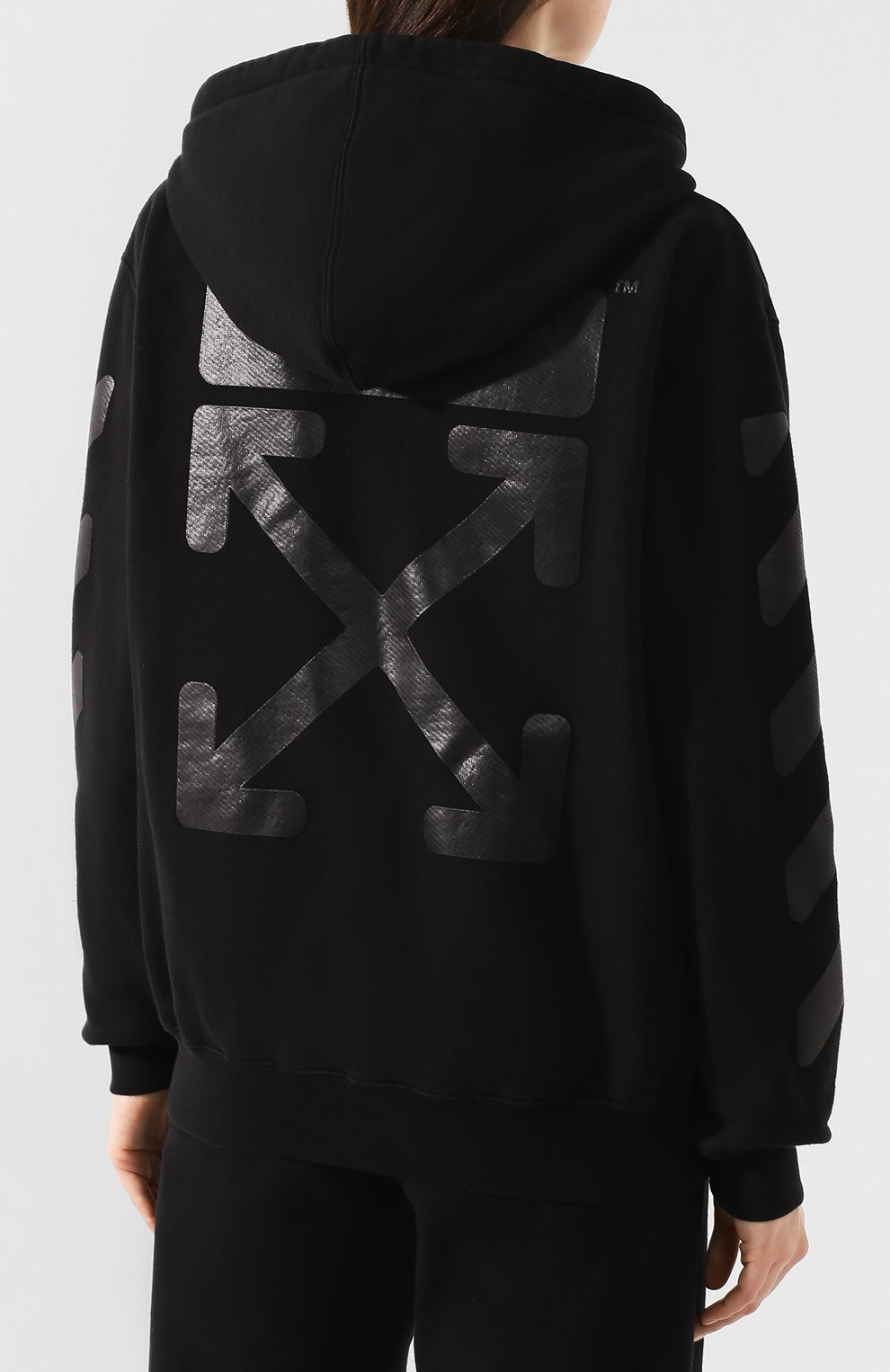 Хлопковая толстовка OFF-WHITE, арт. 0WBE005R20F301251010, фото 4