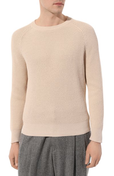 Хлопковый джемпер BRUNELLO CUCINELLI, арт. M2W70B2286, фото 3