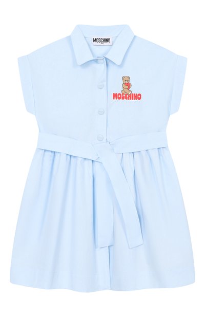 Хлопковое платье MOSCHINO, арт. HAV0E0/LLA10_001