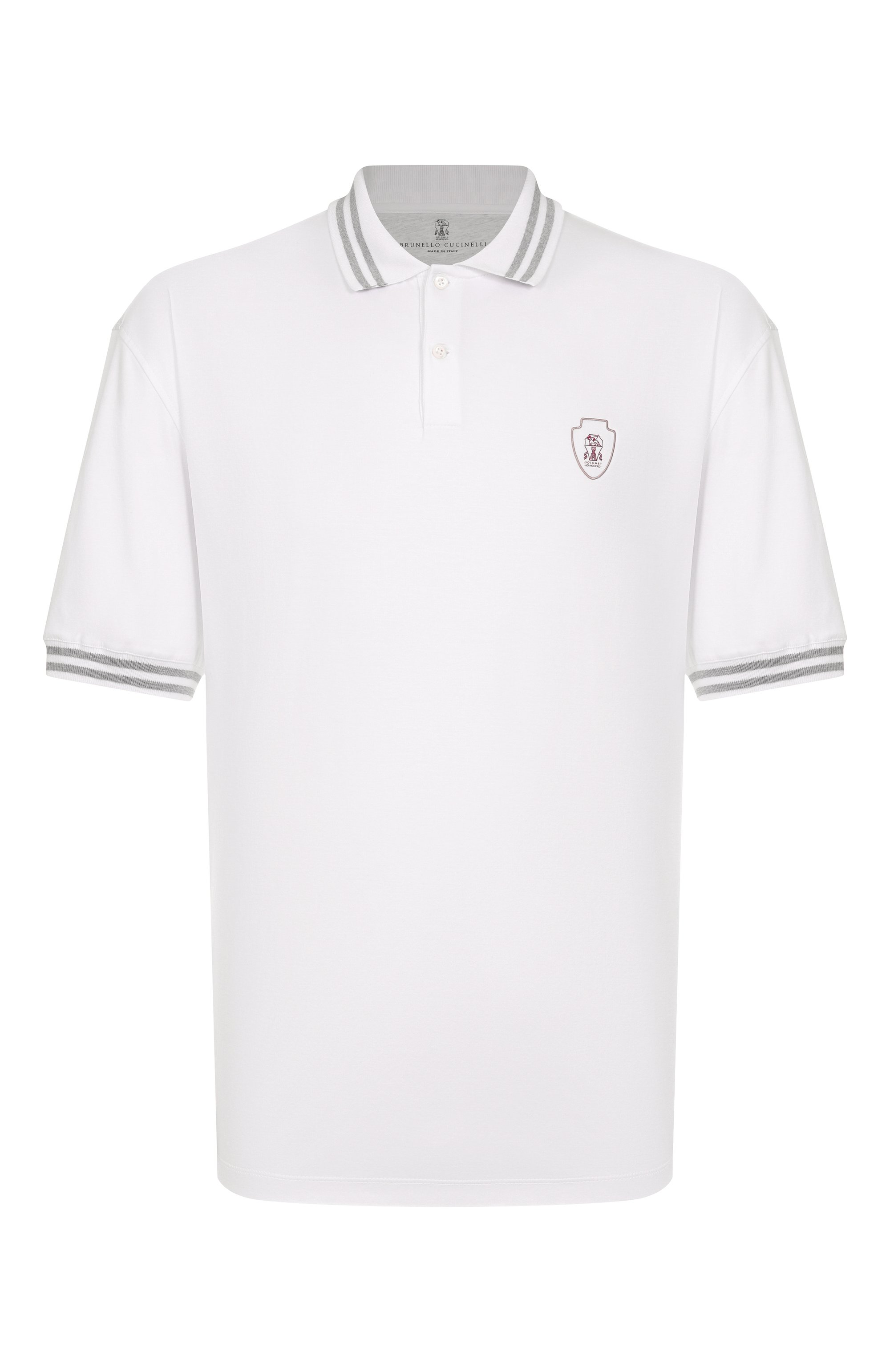 Хлопковое поло BRUNELLO CUCINELLI, арт. M0B133940W, фото 1