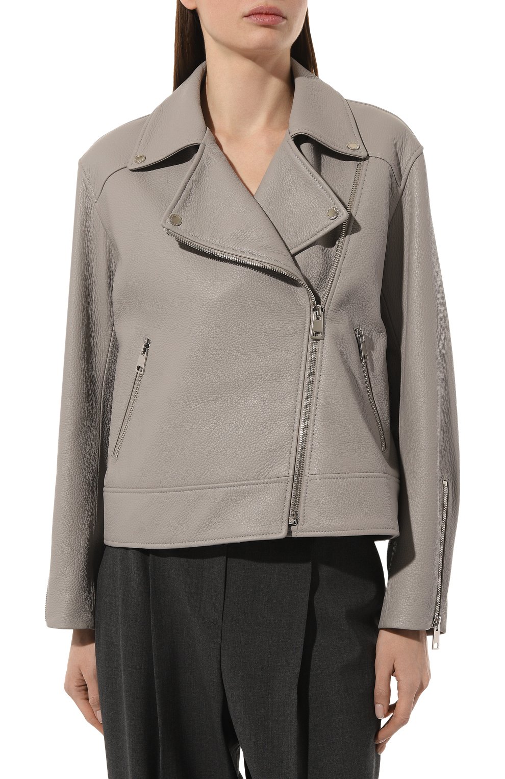 Кожаная куртка MASLOV, арт. SMW98, фото 3