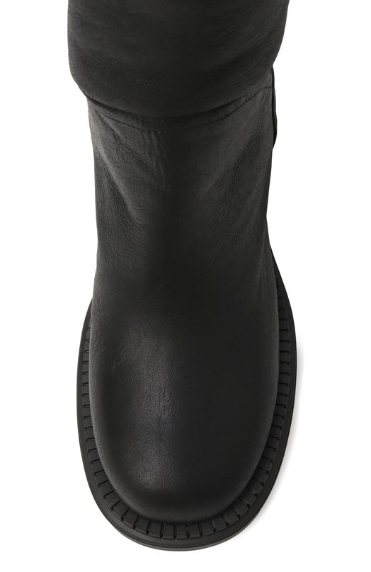 Кожаные сапоги Concept 60 Casadei 1T086A0611/FLYER Чёрный  1T086A0611/FLYER Фото 6