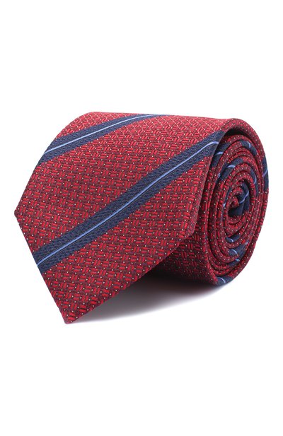 Мужской шелковый галстук CANALI, арт. 70/HJ02870