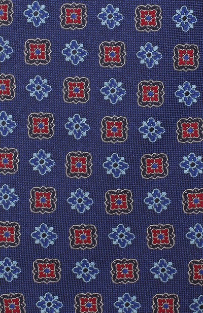 Шелковый галстук CANALI синего цвета по цене 14650 руб., арт. 18/HJ02857, фото 3 Шелковый галстук CANALI, арт. 18/HJ02857, фото 3