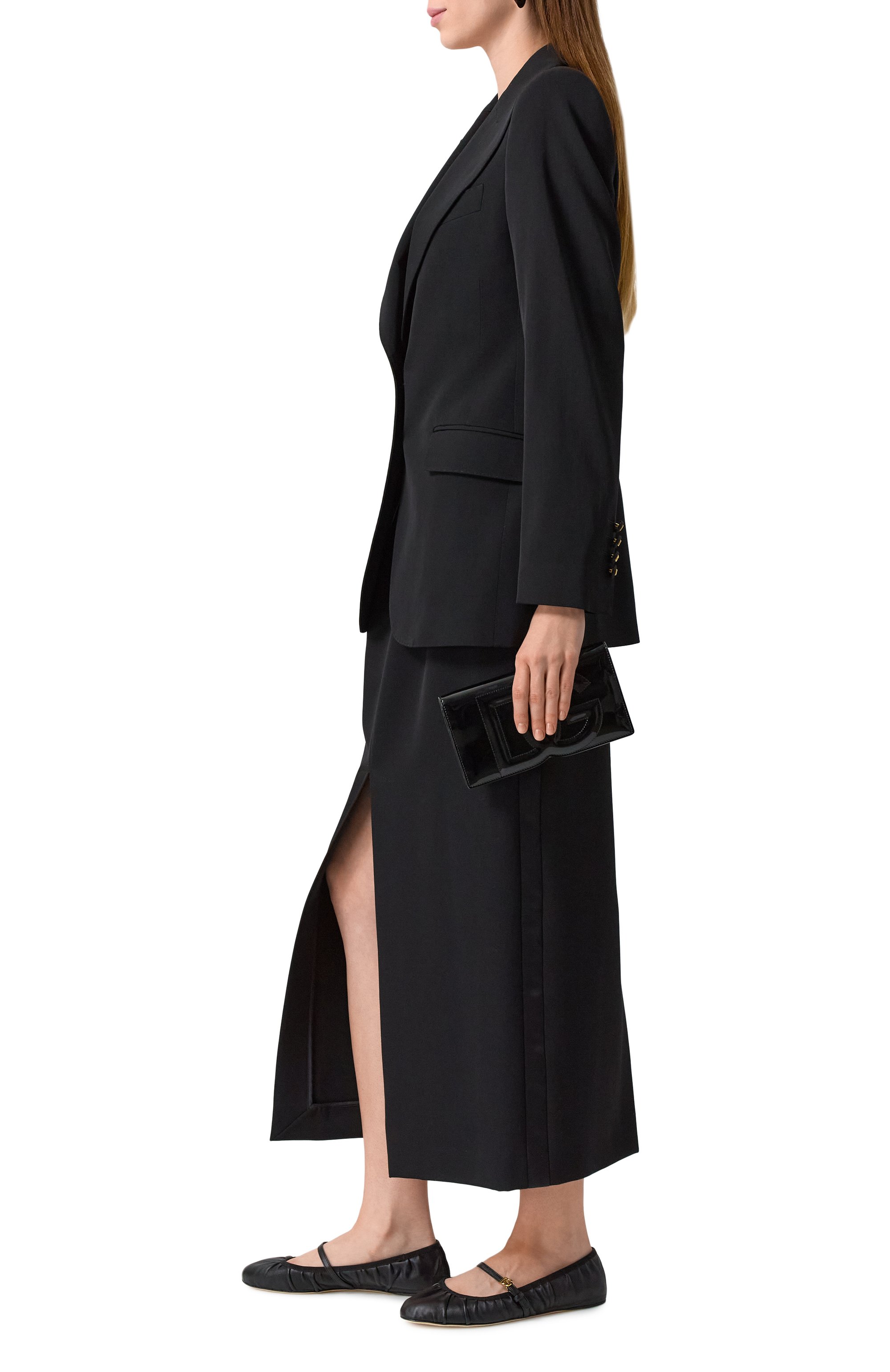 Кожаные балетки odette DOLCE & GABBANA, арт. CB0222/AV938, фото 2