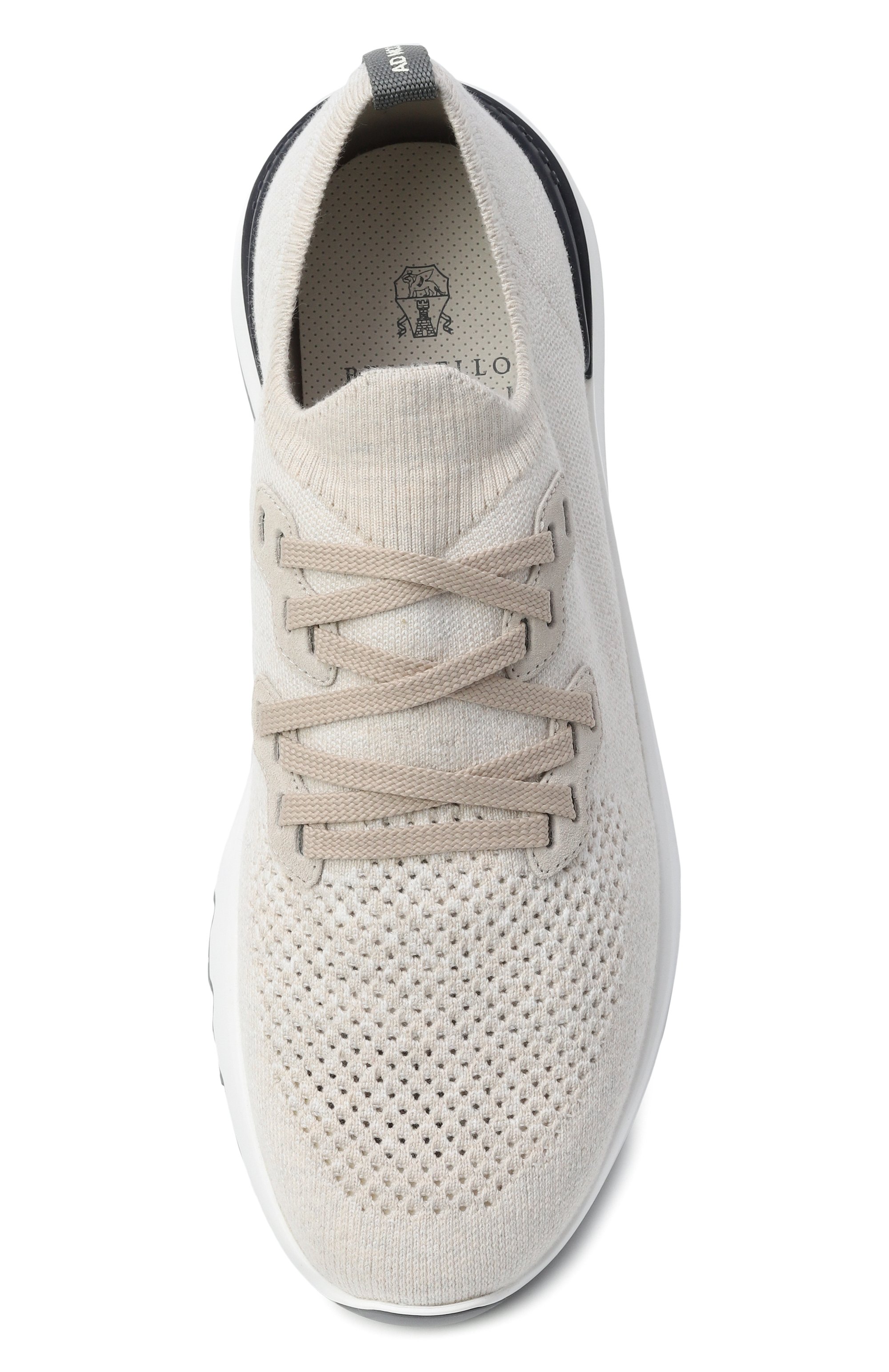 Текстильные кроссовки BRUNELLO CUCINELLI, арт. MZUKIS0250, фото 6