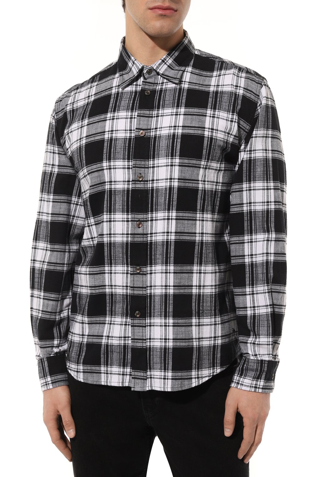 Хлопковая рубашка DIESEL, арт. A08537/0TFAJ, фото 3