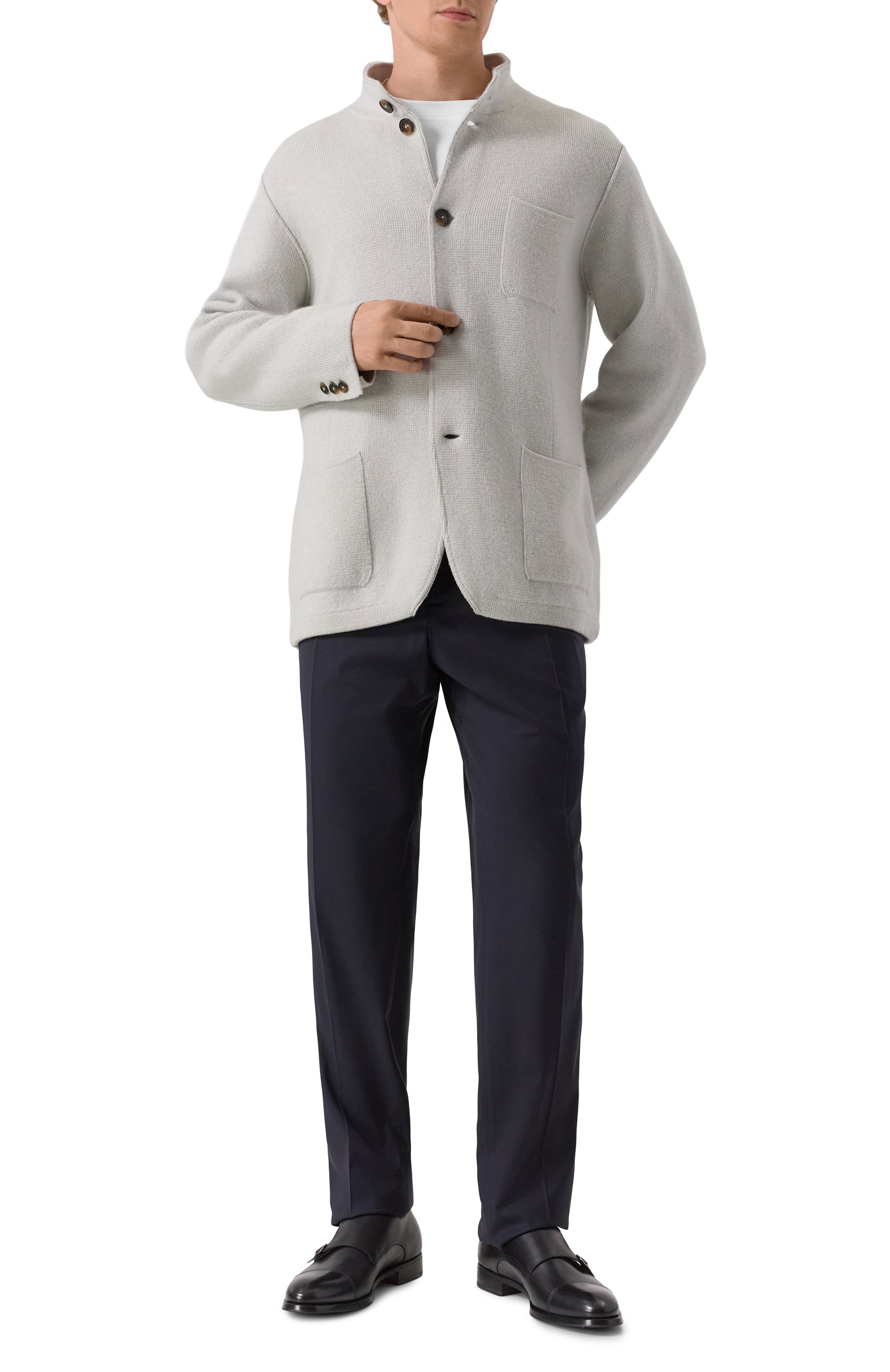 Кашемировый кардиган KITON, арт. UMK064101, фото 3