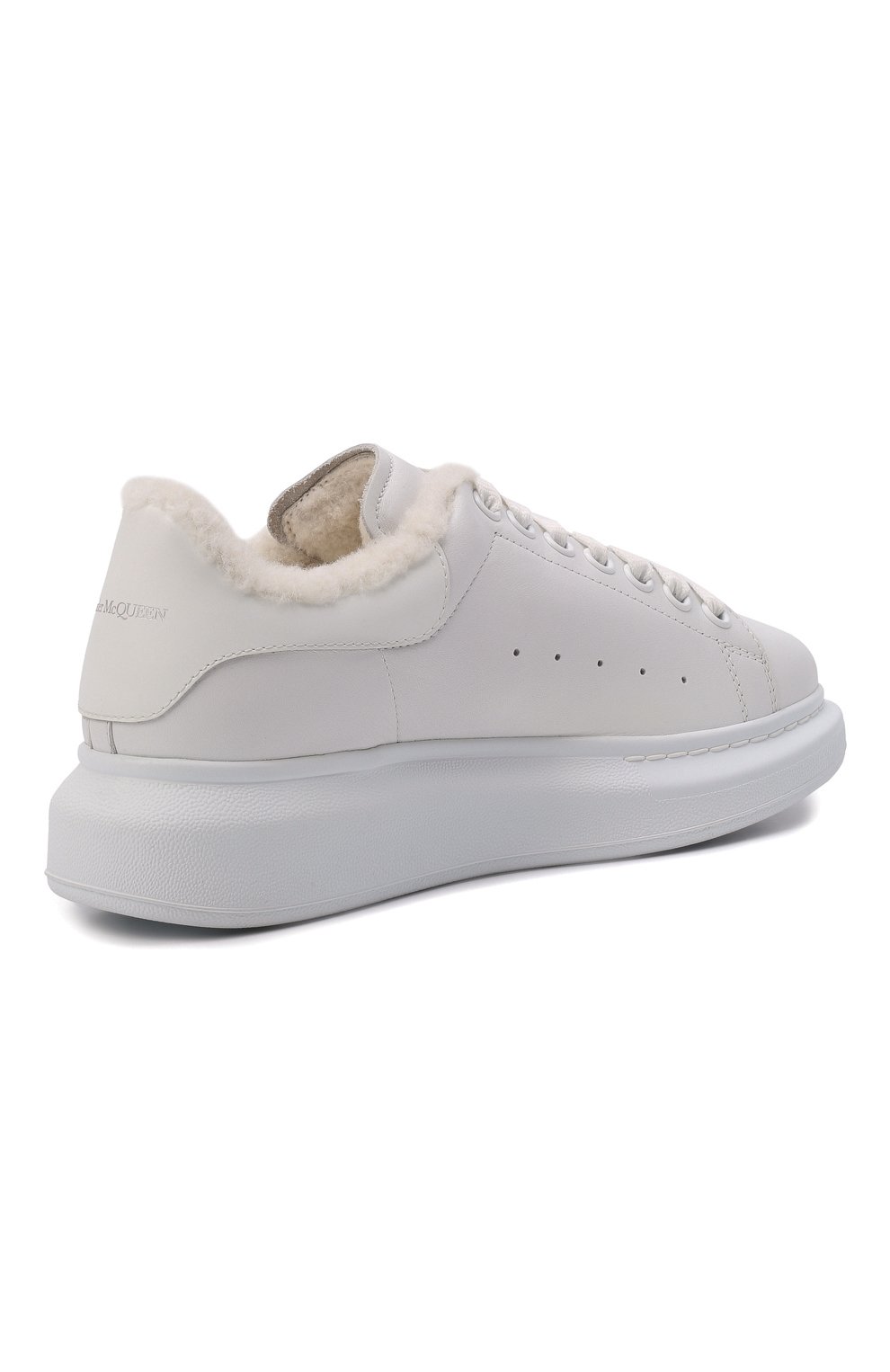 Кожаные кеды oversized ALEXANDER MCQUEEN, арт. 609650/WHVJX, фото 5