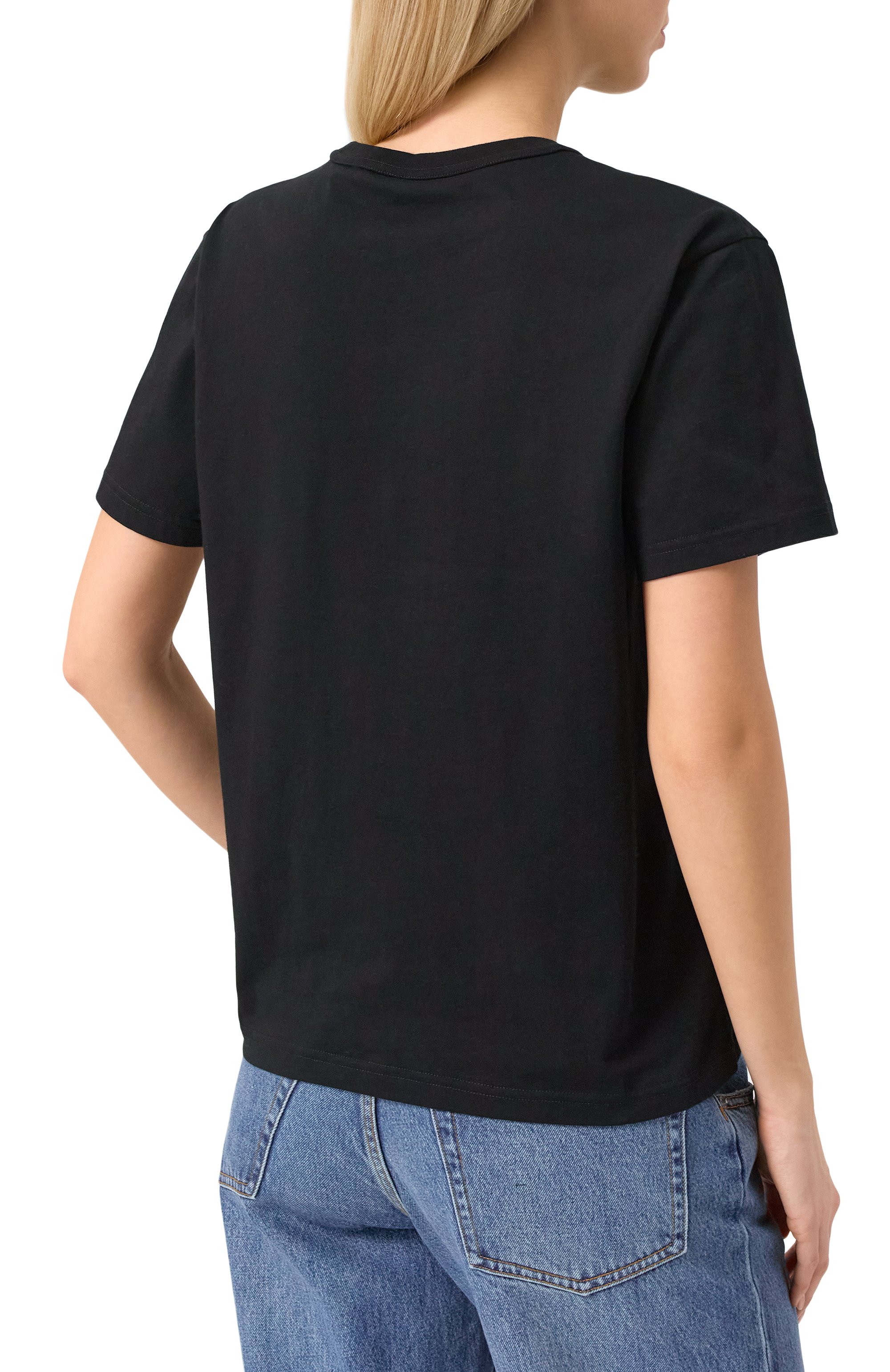 Хлопковая футболка ALEXANDERWANG.T, арт. 4CC3241520, фото 4