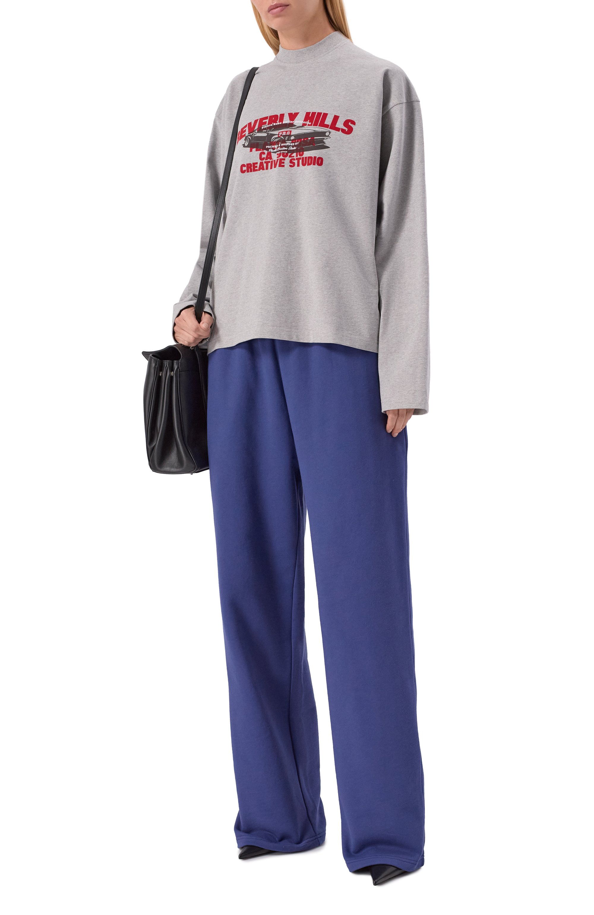 Хлопковый лонгслив PLANTA ROSA, арт. PR/L02.1/BEVERLY-MOMENTUM/300VELVET, фото 5