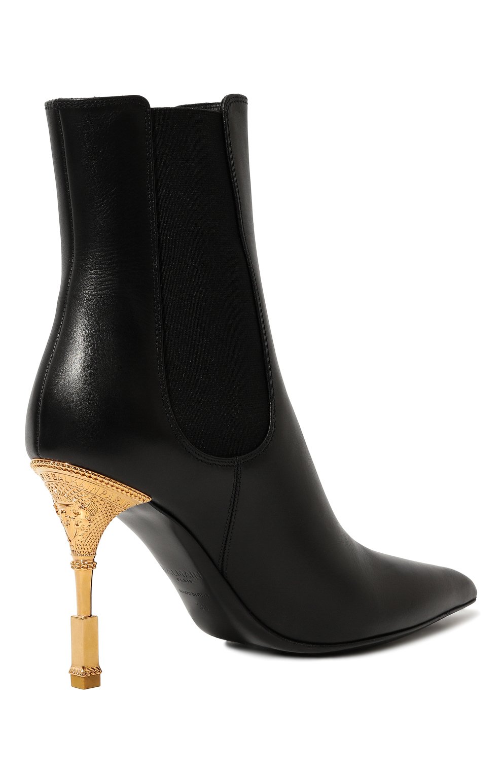 Кожаные ботильоны BALMAIN, арт. AN1TA807LVIT, фото 5