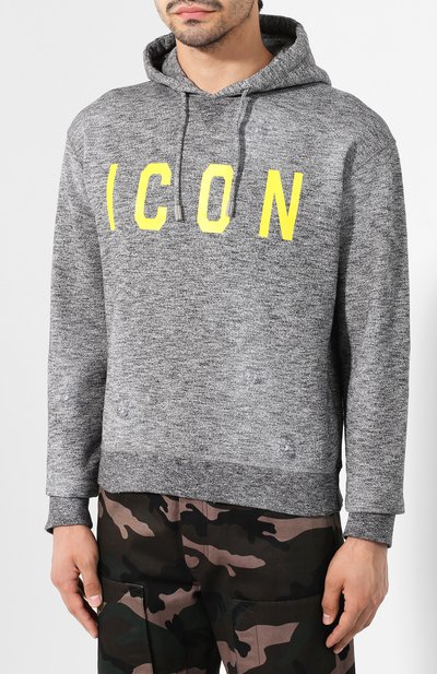 Хлопковое худи DSQUARED2, арт. S74GU0355/S25385, фото 3