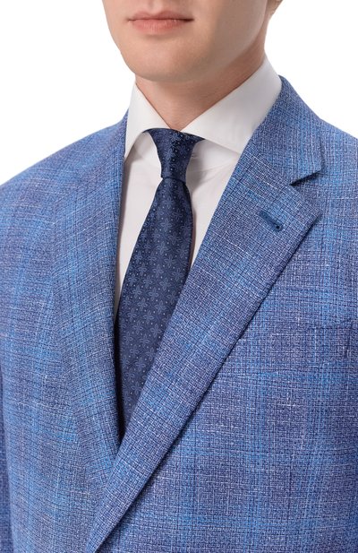 Шелковый галстук BRUNELLO CUCINELLI, арт. MM8660018, фото 2