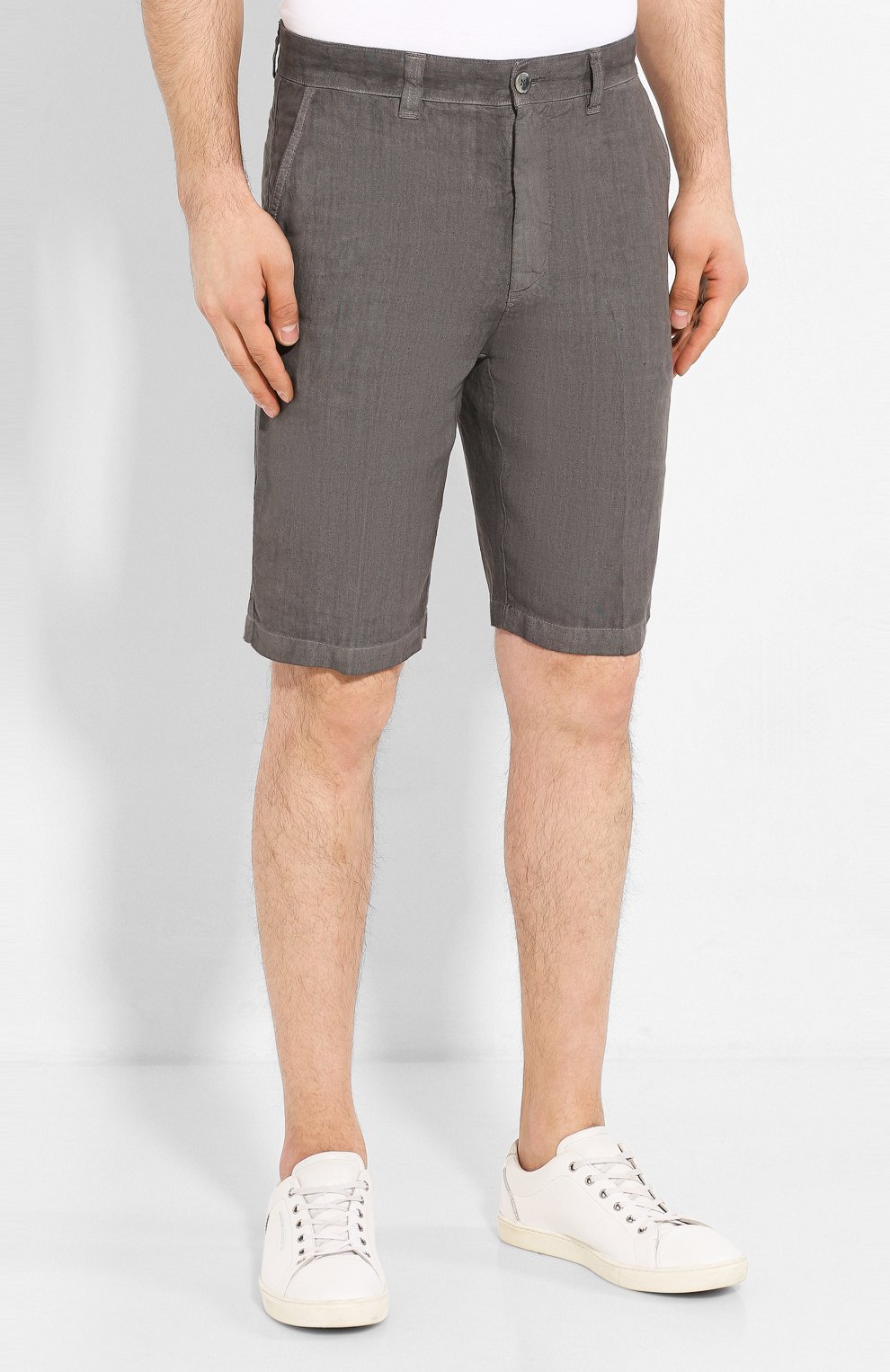 Льняные шорты 120% LINO, арт. R0M2137/0253/S00, фото 3