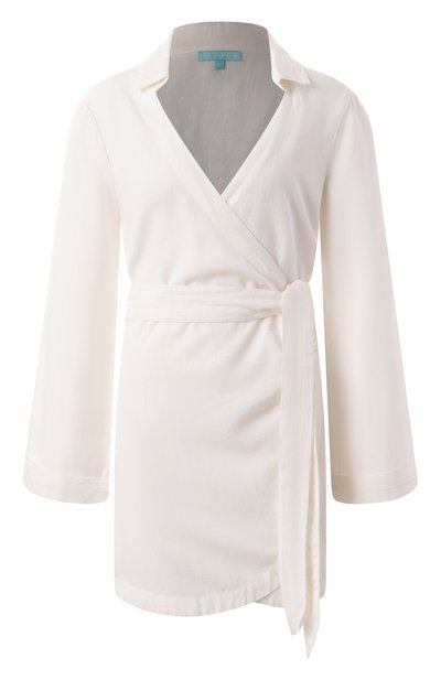 Женское платье из хлопка и льна MELISSA ODABASH, арт. RUBY CR_COTLIN