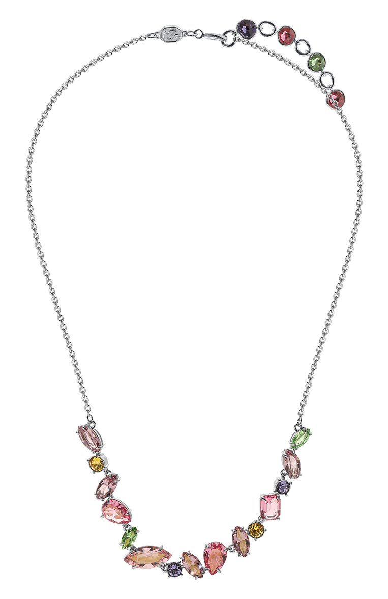 Женское колье gema SWAROVSKI разноцветного цвета, арт. 5658398 | Фото 1 (Нос: Не проставлено; Региональные ограничения белый список (Axapta Mercury): Не проставлено; Материал: Металл, Кристаллы)