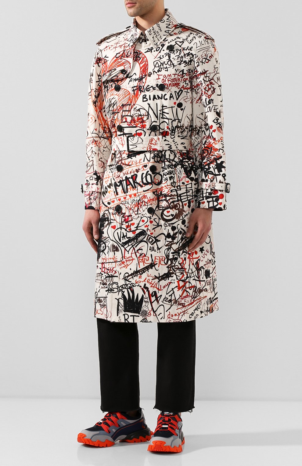 Хлопковый тренч BURBERRY, арт. 8024735, фото 3