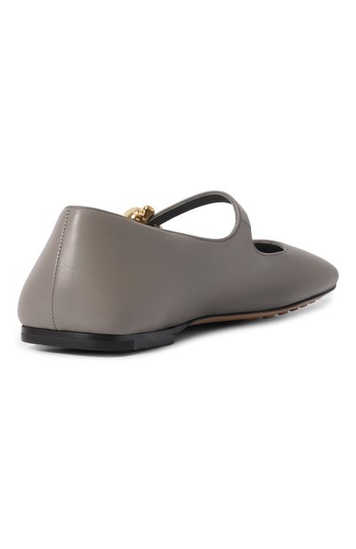 Кожаные балетки charlotte mary-jane BOTTEGA VENETA, арт. 876223/VBSD0_001, фото 5
