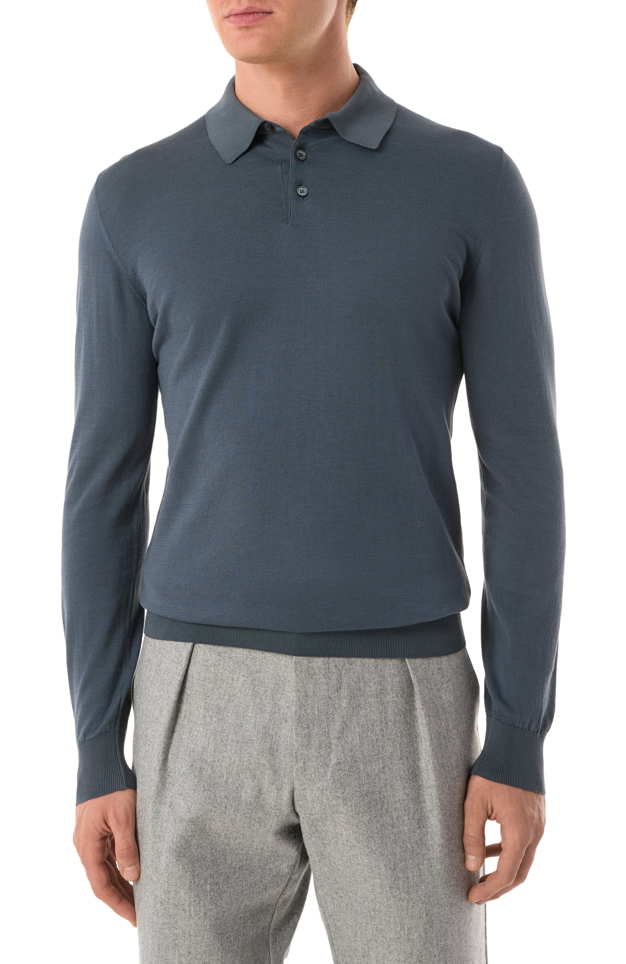 Хлопковое поло FEDELI, арт. 8UED5911, фото 3