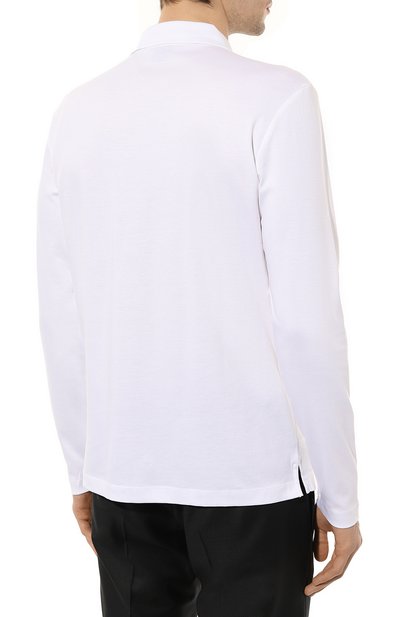 Хлопковое поло BOSS, арт. 50485162, фото 4