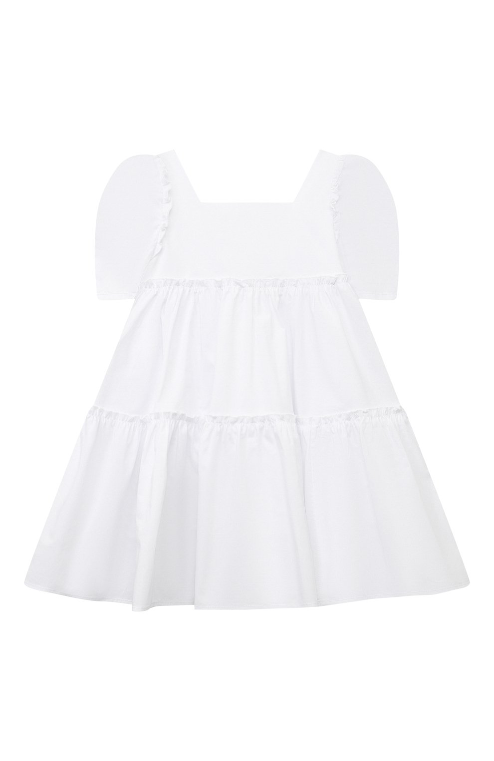 Хлопковое платье MONNALISA, арт. 17C904, фото 2