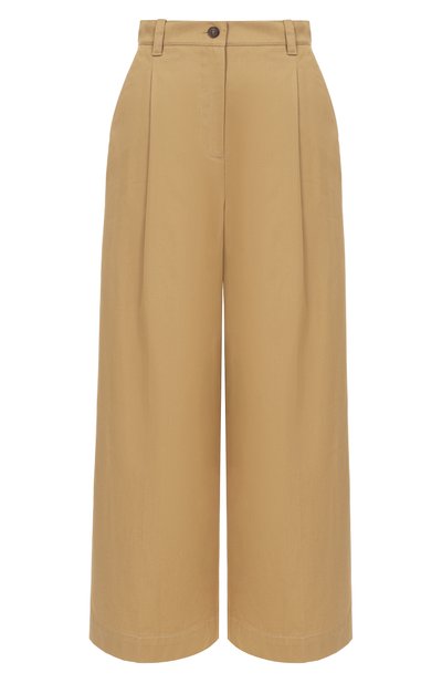 Женские хлопковые брюки WEEKEND MAX MARA, арт. NEBBIE