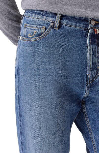 Джинсы JACOB COHEN синего цвета по цене 124500 руб., арт. 25I P/JUL_QL030 074 T789A V1, фото 5 Джинсы JACOB COHEN, арт. 25I P/JUL_QL030 074 T789A V1, фото 5