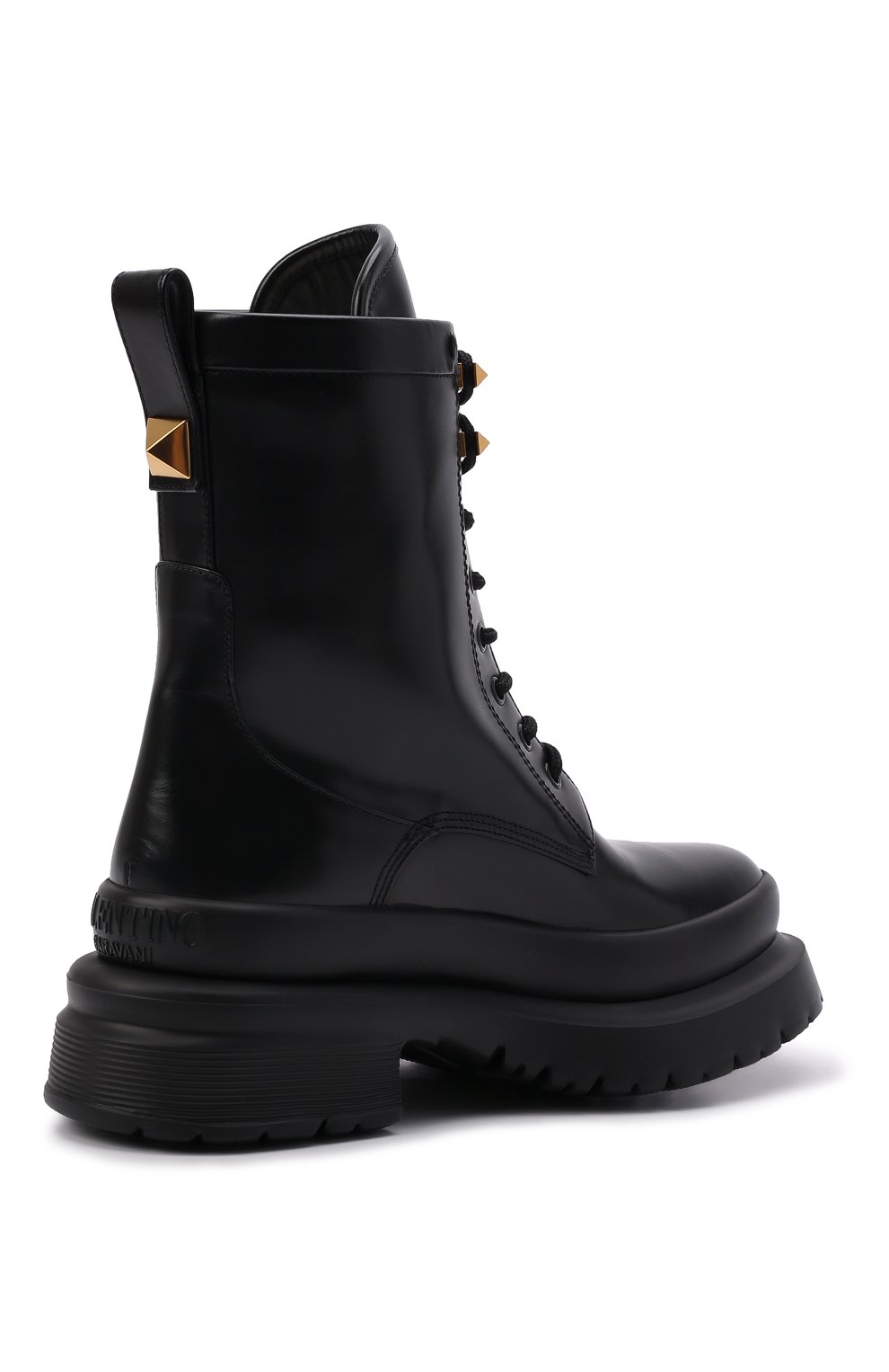 Кожаные ботинки roman stud VALENTINO, арт. XW2S0DS7/ESU, фото 5