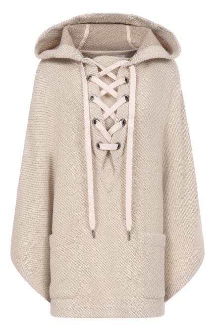 Женская шерстяное пончо GOLDEN GOOSE DELUXE BRAND, арт. GUP02367.P002191