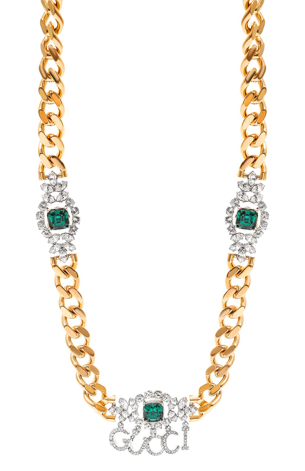 Колье GUCCI разноцветного цвета по цене 280800 руб., арт. 679989 IAAAL, фото 3 Колье GUCCI, арт. 679989 IAAAL, фото 3