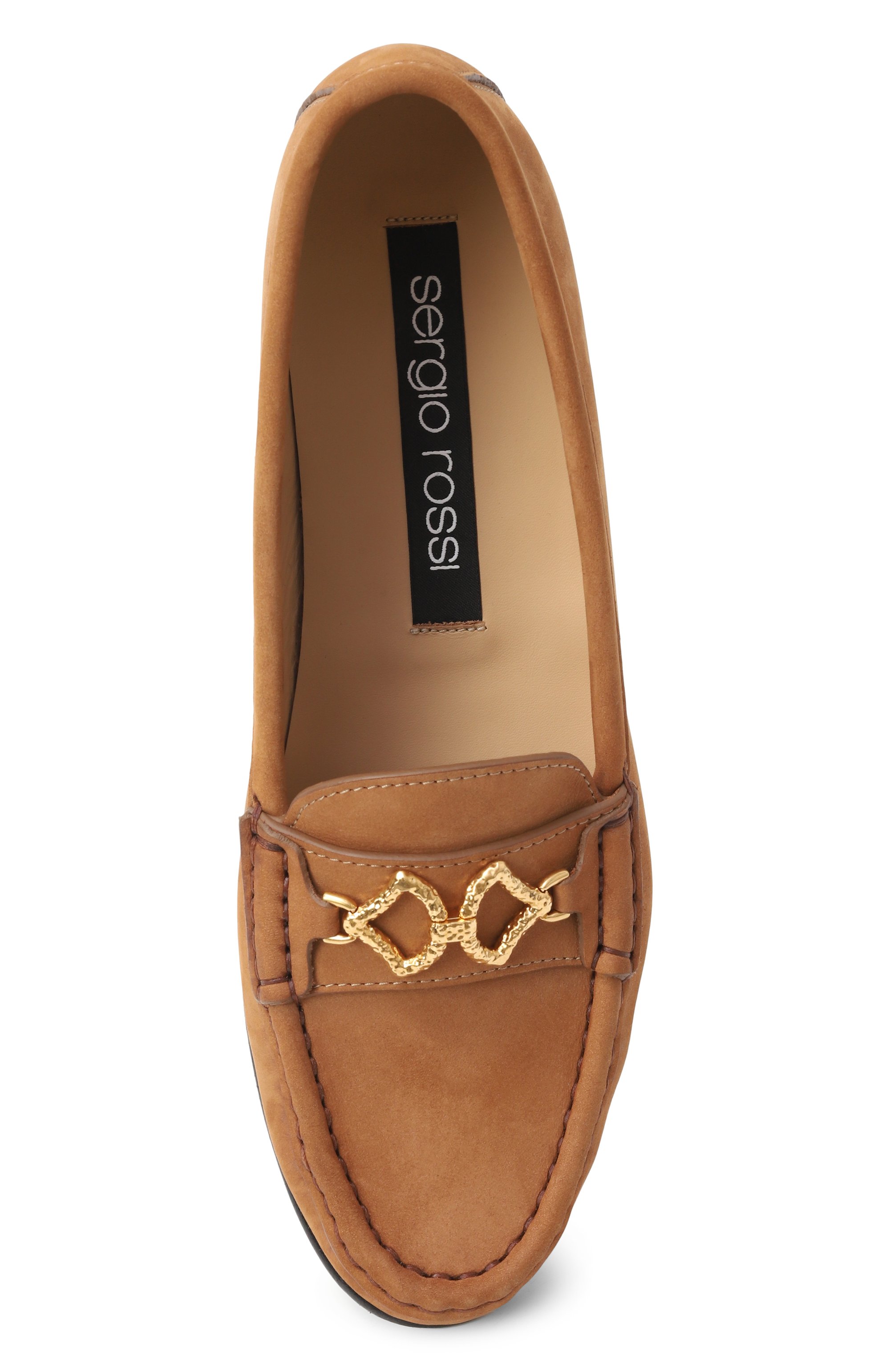 Лоферы sr sea scale из нубука SERGIO ROSSI, арт. B11360/MMVM01, фото 6