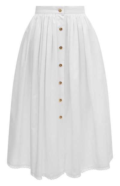 Хлопковая юбка MIU MIU, арт. MG1750-10ME-F0009, фото 1