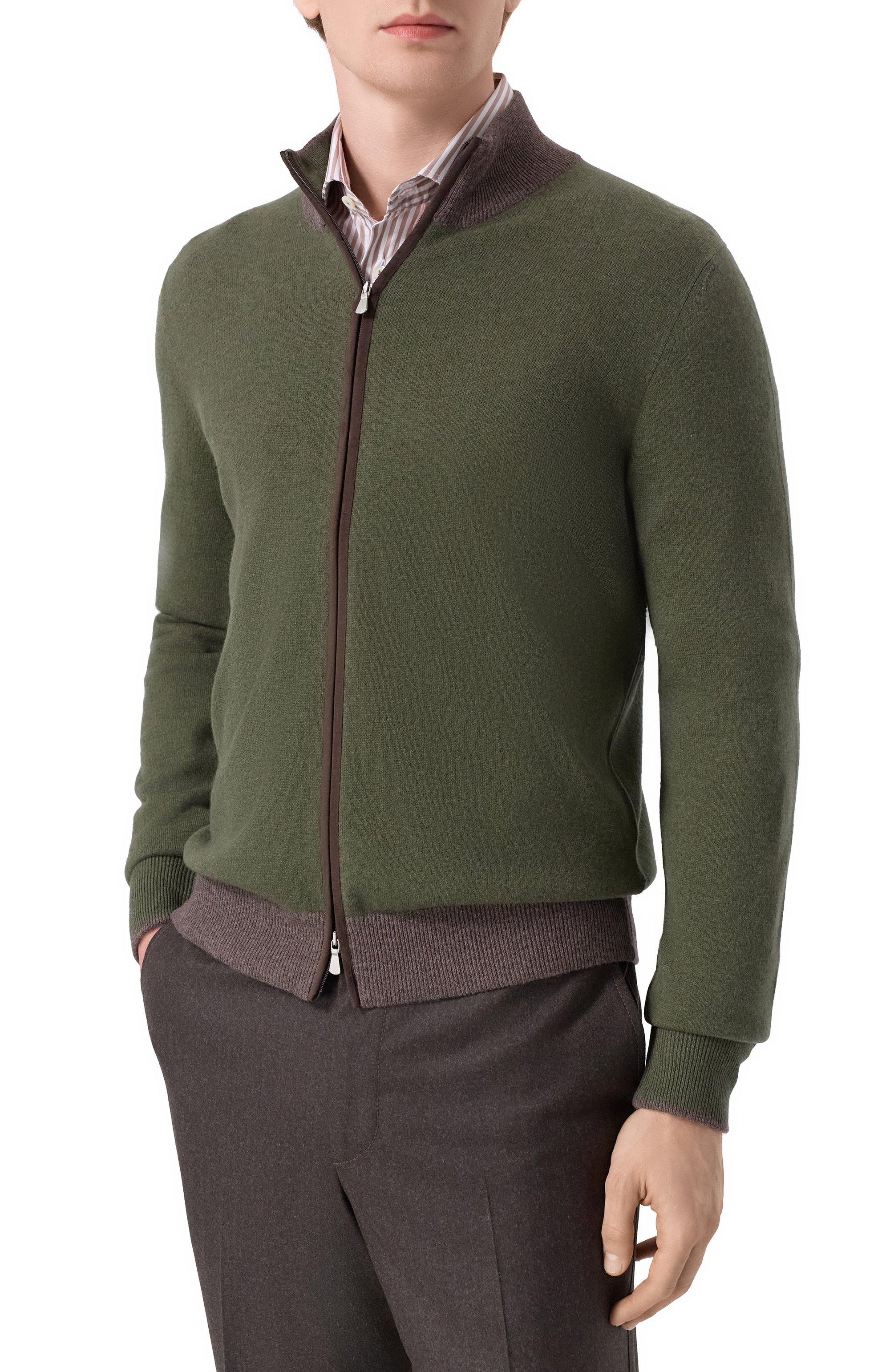 Кардиган из шерсти и кашемира GRAN SASSO, арт. 55106/19669, фото 3