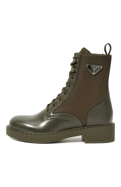 Комбинированные ботинки PRADA, арт. 1T782M-3LF7-F0161-B050, фото 4