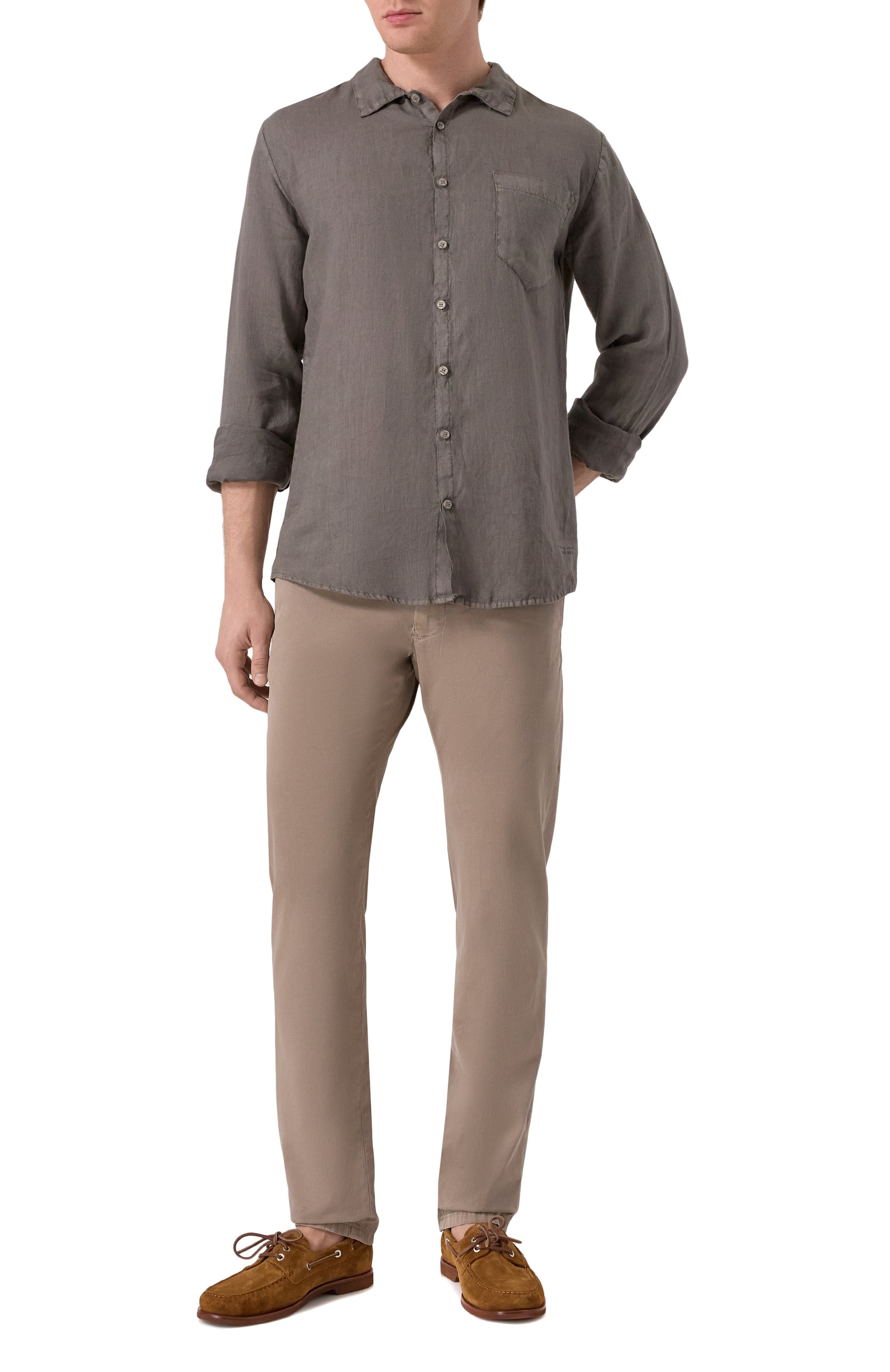 Льняная рубашка NEVER ENOUGH, арт. MSL024, фото 2