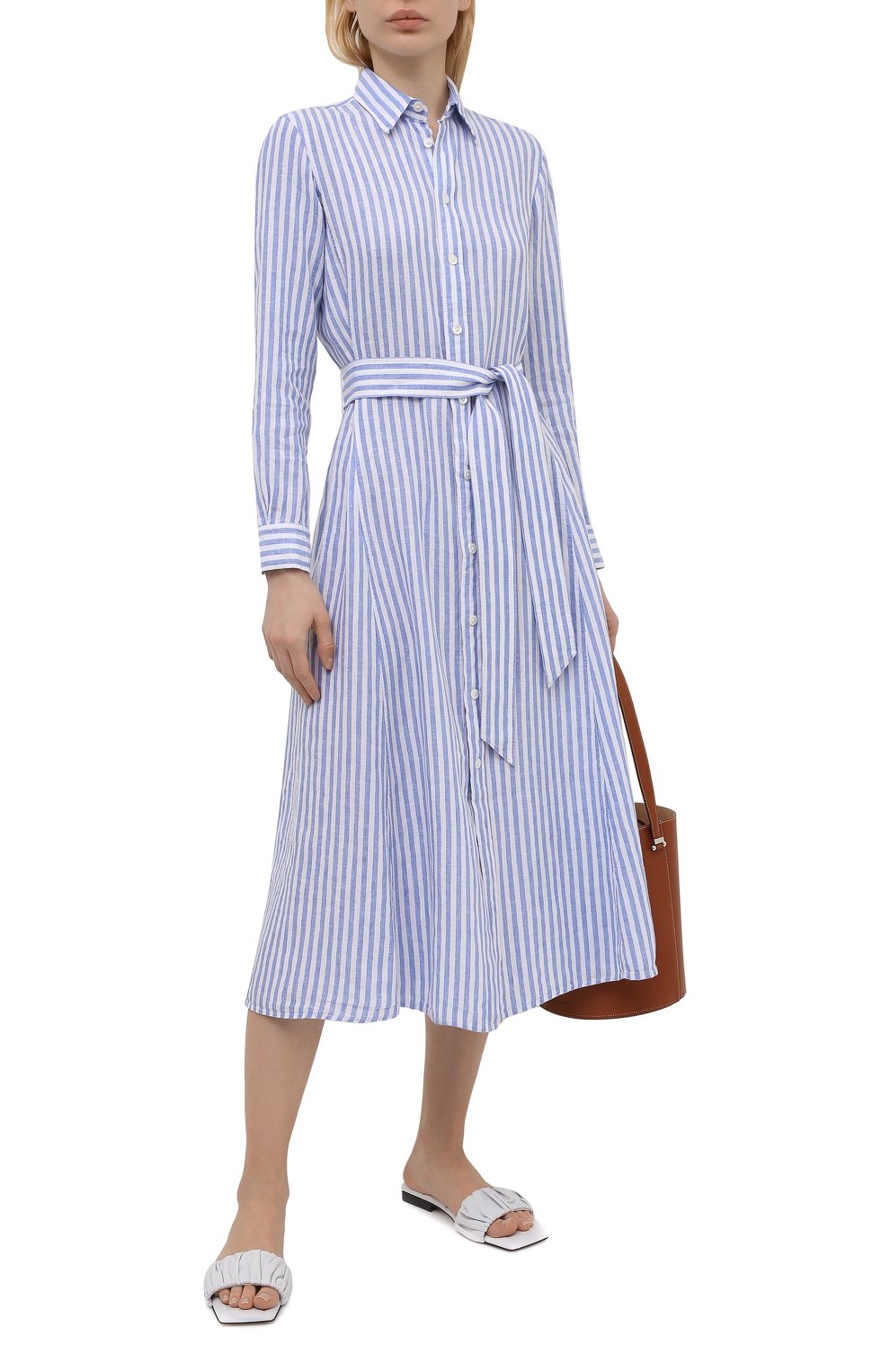 Льняное платье POLO RALPH LAUREN, арт. 211838158, фото 2
