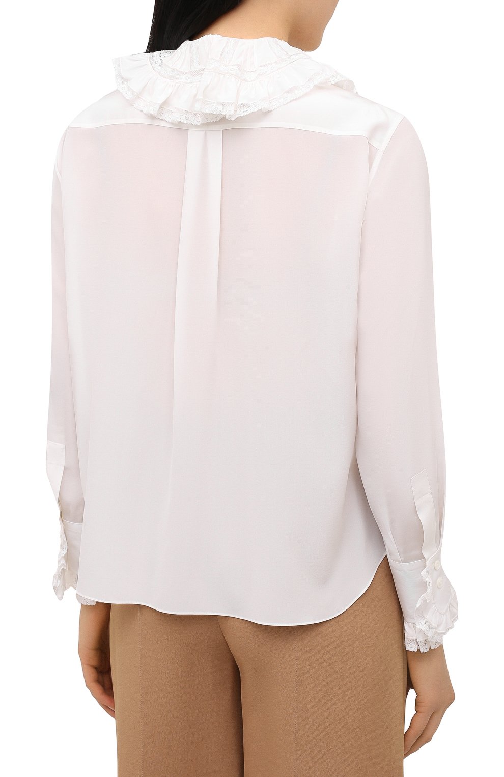 Шелковая рубашка CHLOÉ, арт. CHC21SHT04004, фото 4