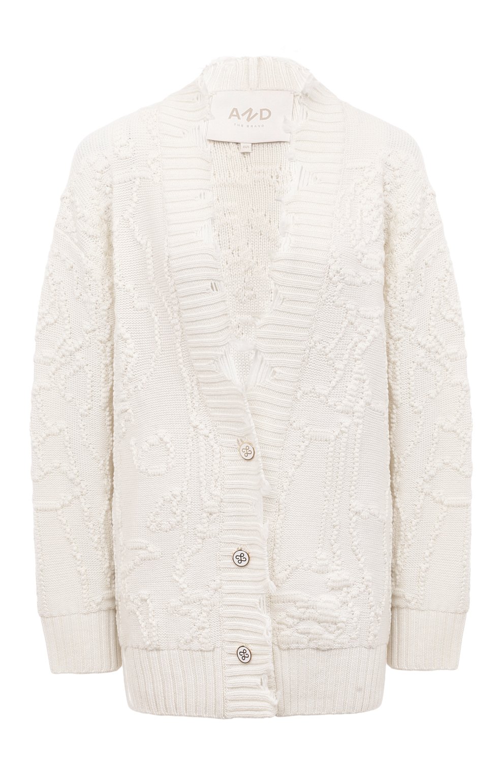 Шерстяной кардиган AND THE BRAND, арт. W24-CG011-0702-101, фото 1