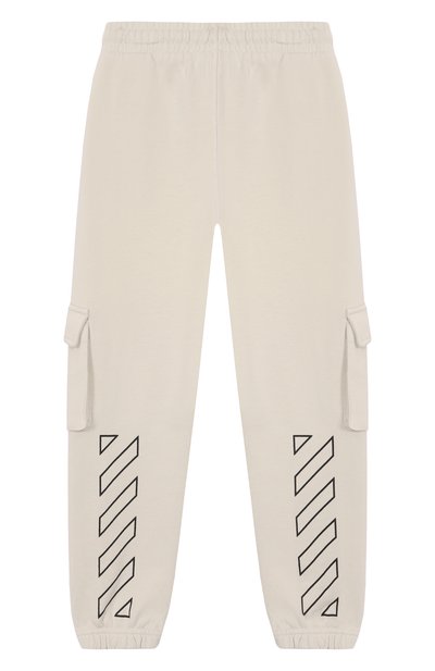 Хлопковые джоггеры OFF-WHITE, арт. 0BCH005S25FLE001/4-12, фото 2