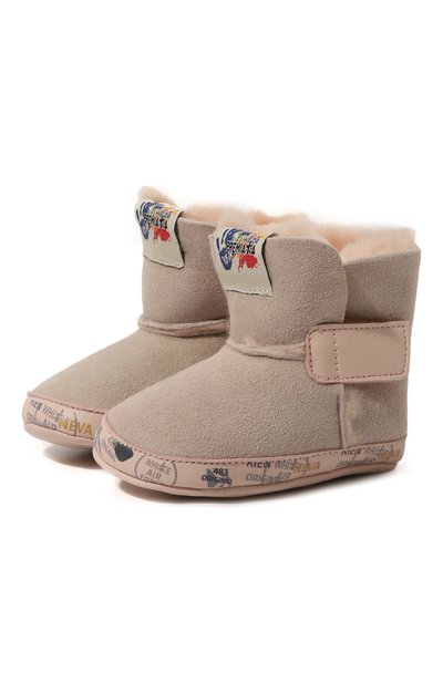 Замшевые пинетки-угги PREMIATA WILL BE, арт. 19MCU0026/BABY HI M/16-19, фото 1