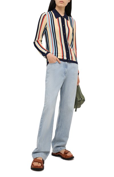 Джинсы GUCCI голубого цвета по цене 79200 руб., арт. 644707/XDBLG, фото 2 Джинсы GUCCI, арт. 644707/XDBLG, фото 2