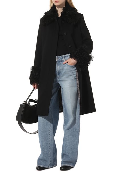 Шерстяное пальто LUDA NIKISHINA, арт. CT/TOE/black/warm, фото 2