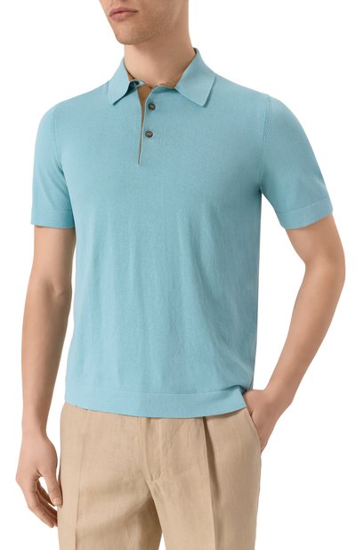 Хлопковое поло GRAN SASSO, арт. 57149/20669, фото 3