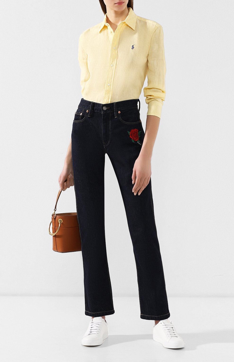 Льняная рубашка POLO RALPH LAUREN, арт. 211732637, фото 2