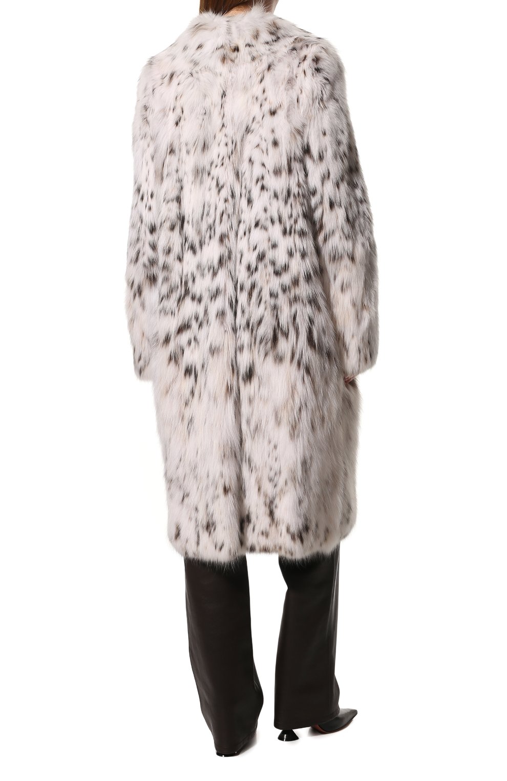 Шуба из меха рыси ZILLI, арт. WAW-GUI02-LYNX0/0001, фото 4