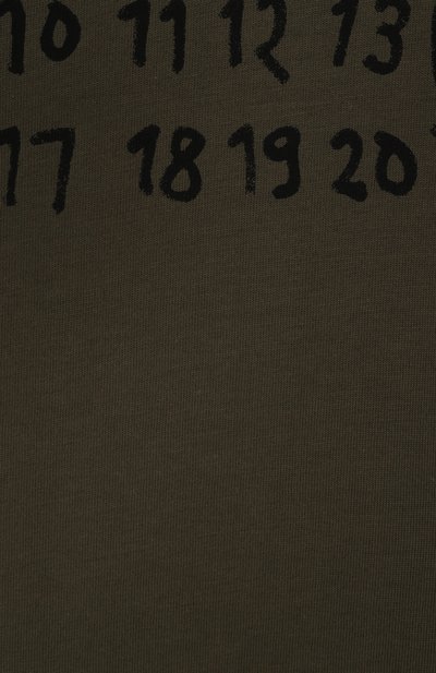 Хлопковая футболка MM6, арт. M60897/MM02Y, фото 3