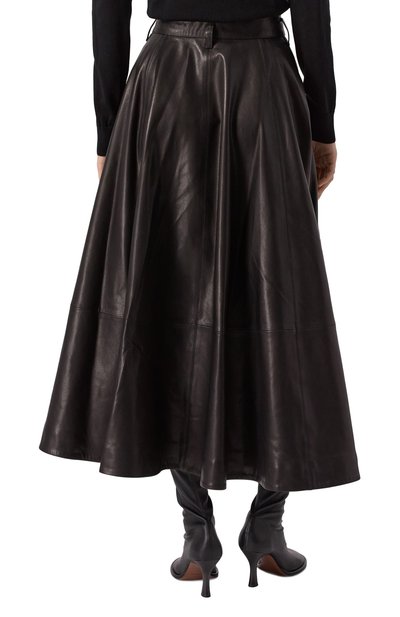 Кожаная юбка PETAR PETROV, арт. S25LR2, фото 4