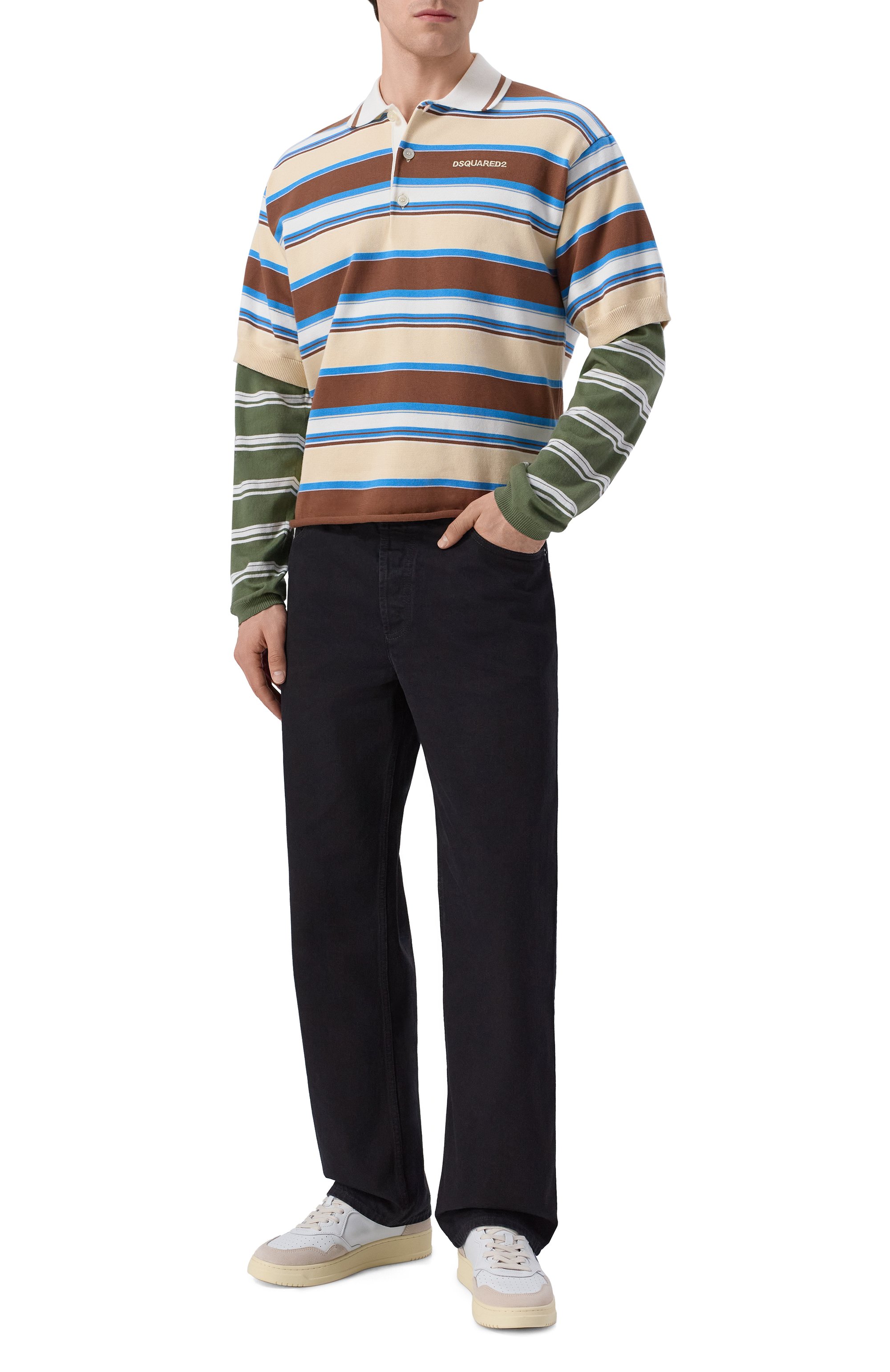 Кожаные кеды medalist AUTRY, арт. A1UNAULMMA04, фото 2