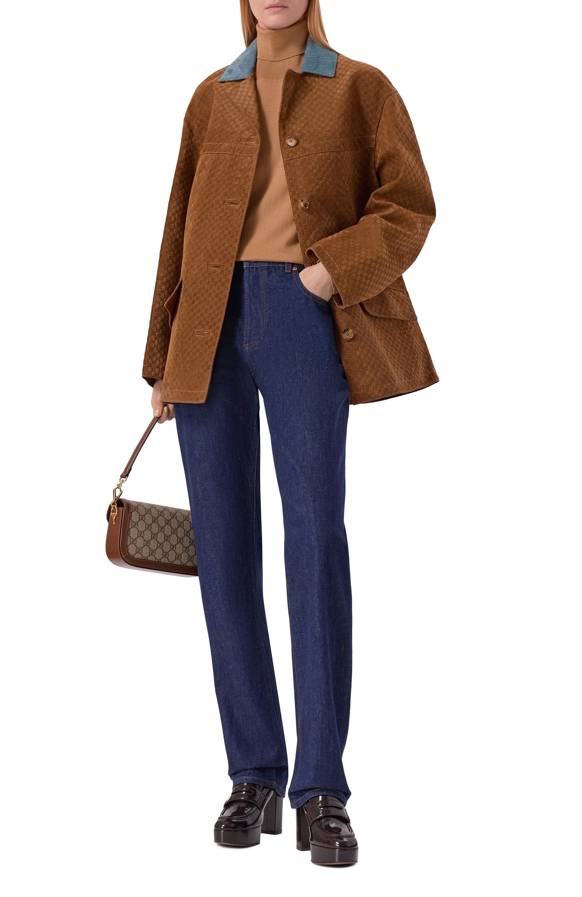 Замшевая куртка GUCCI, арт. 815788/XNA5N, фото 2